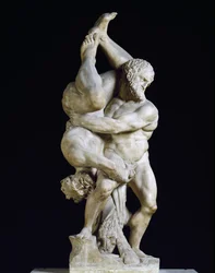 Hércules y Diómedes - Los luchadores