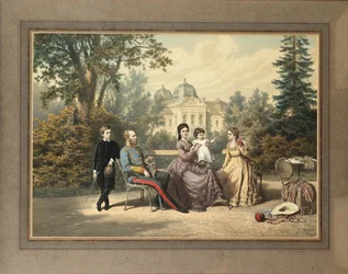 La Familia Imperial en Gödöllö, 1871