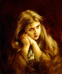 Un momento pensativo, 1882