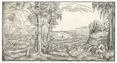 San Juan en la isla de Patmos, c. 1545-55