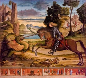 San Jorge matando al dragón