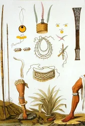 Objetos pertenecientes a los indios