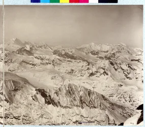 Panorama de los Alpes