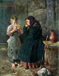 El encuentro de madre e hijo, 1883