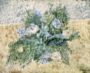 Flores azules
