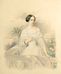 Retrato de la Gran Duquesa Olga Nikolaevna, 1846