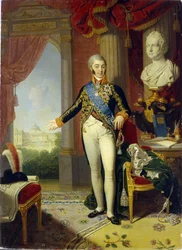 Retrato del conde Nikolai Petrovich Sheremetev (1751-1809) (retrato del conde N.P. Sheremetev). Pintura de Vladimir Lukich Borovikovsky (o Borovikovski) (1757-1825), óleo sobre lienzo