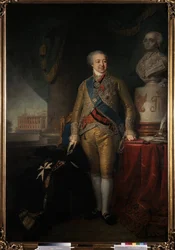 ""Retrato del príncipe Alexander Kurakin (1752-1818) Político ruso"" Pintura de Vladimir Lukich Borovikovsky (o Borovikovsky) (1757-1825) 1801-1802 Galería Estatal Tretyakov, Moscú