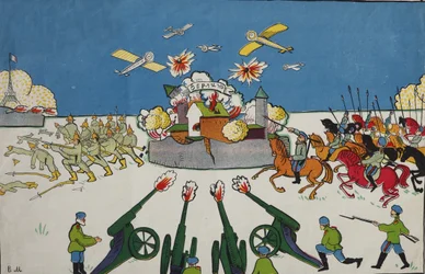Oh, tú alemán!... Cartel, 1914
