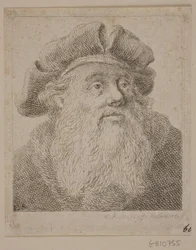 Retrato de un hombre con barba