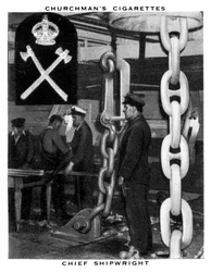 Jefe de Carpinteros Navales, 1937