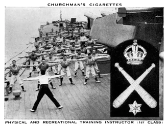 Instructor de Entrenamiento Físico y Recreativo, 1ra Clase, 1937
