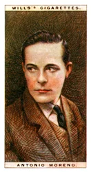Antonio Moreno 1887-1967, actor español, 1928