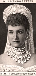 S.M.I, La Emperatriz Viuda de Rusia, 1908