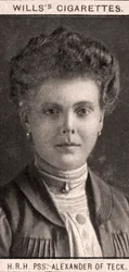 S.A.R., PSS. Alejandro de Teck, 1908