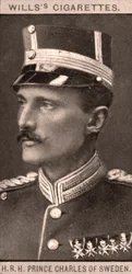 S.A.R. Príncipe Carlos de Suecia, 1908
