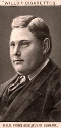 S.A.R. Príncipe Gustavo de Dinamarca, 1908