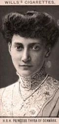 S.A.R. Princesa Thyra de Dinamarca, 1908
