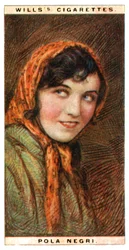 Pola actriz 1894-1987, actriz polaca, 1928