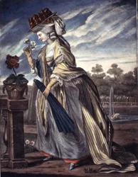 Modas para abril, c.1790