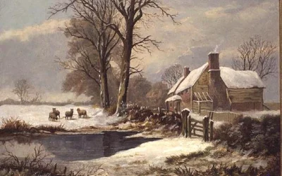 Escena de invierno