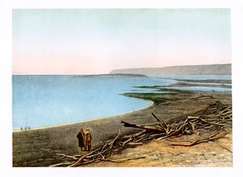 El Mar Muerto, c. 1870