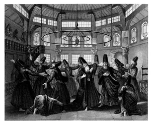 La danza de los derviches, c1870