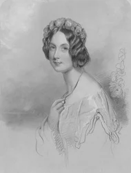 Honorable Helen Duncombe, mediados del siglo XIX
