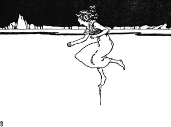 Ella corrió tan rápido como pudo, c1930