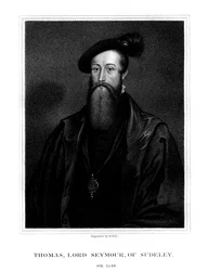 Thomas Seymour, Barón Seymour de Sudeley, hermano menor de Jane Seymour, 1825