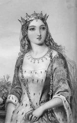 Margarita de Anjou 1430-1482, reina consorte del Rey Enrique VI, 1851