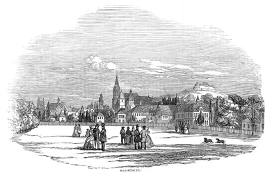 Coburg - del dibujo de Su Alteza Real el Príncipe Alberto, 1845