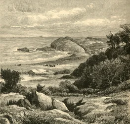 Vista distante del Purgatorio, 1872