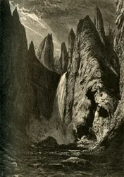 Cataratas de la Torre, 1872