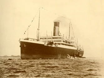 El Minnewaska Línea de Transporte Atlántico, 21,716 toneladas, c1930