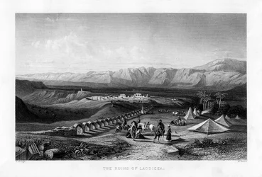 Las ruinas de Laodicea, 1887
