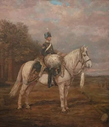 Mary, el último caballo de tambor del 3º de Húsares (del Rey)