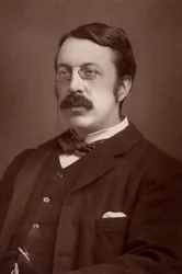 "Charles Villiers Stanford (1852-1924) Compositor y pedagogo musical irlandés, nacido en Dublín. (woodburytype)