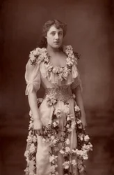 " Julia Neilson (1868-1957) Actriz inglesa.(woodburytype)