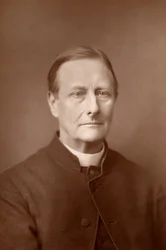 " Sabine Baring-Gould (1834-1924) Clérigo inglés, autor y escritor de himnos. Su himno más famoso es "Onward, Christian Soldiers "(woodburytype)