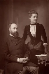 Charles y Emilia Wentworth Dilke (foto b/n)