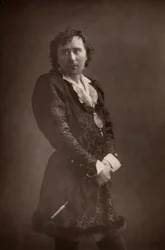 Herbert Beerbohm Árbol (1853-1917) Actor y director inglés (woodburytype)