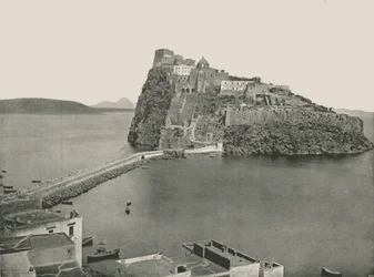 Castillo Aragonés, Ischia, Italia, 1895