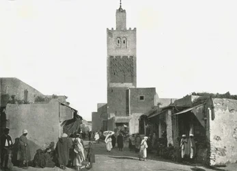 Calle en Túnez, Túnez, 1895