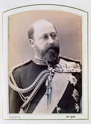 Rey Eduardo VII cuando era Príncipe de Gales, c1884-1898