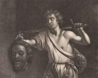 David con la cabeza de Goliat