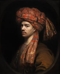 Autorretrato con turbante