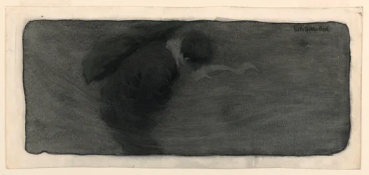 Hombre en una tormenta