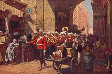Un poder amistoso en Egipto, 1906