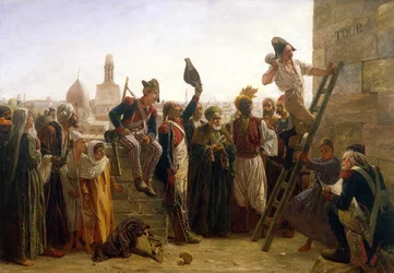Los franceses en El Cairo en 1800, 1884